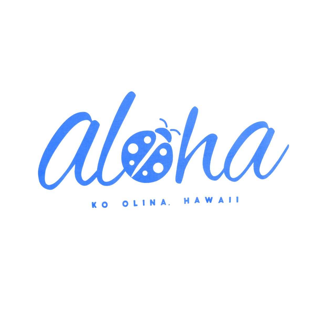 KO OLINA MEN ALOHA T-SHIRT - WHITE
