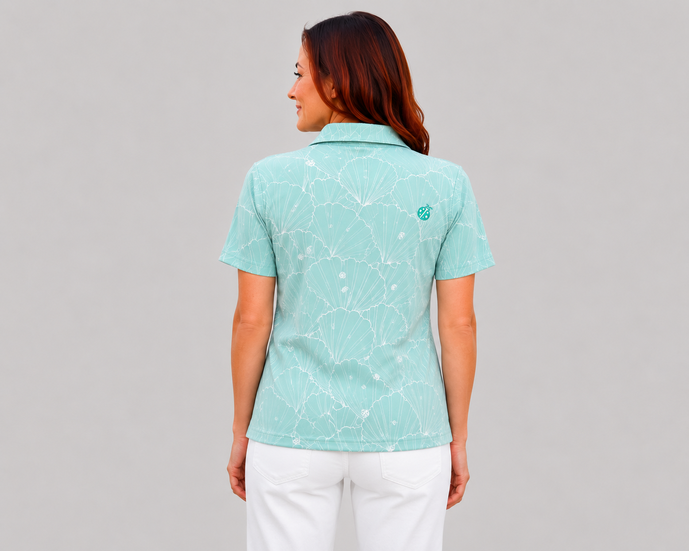 KO OLINA CUSTOM SEASHELL POLO