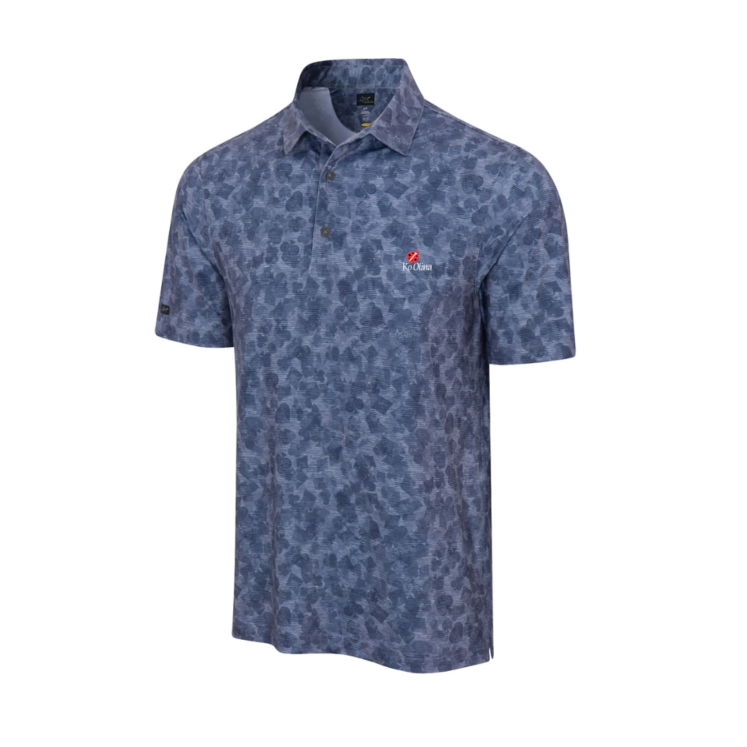 GREG NORMAN SOLITAIRE POLO - GREY