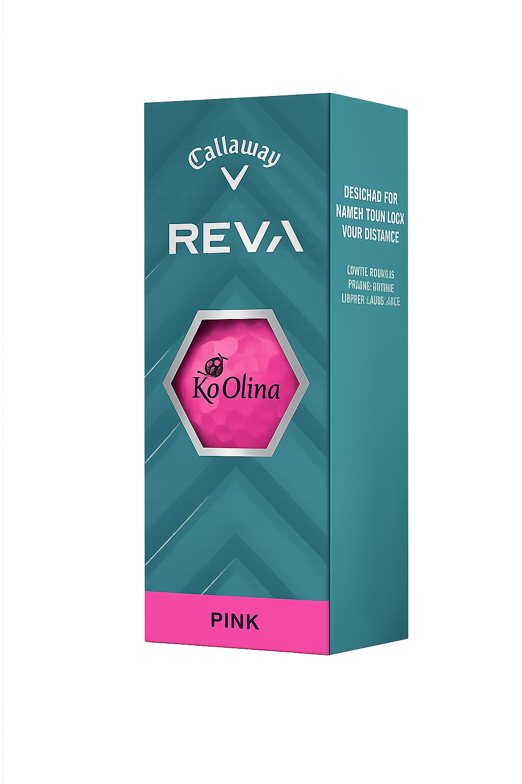 CALLAWAY REVA PINK GOLF BALL SLEEVE
