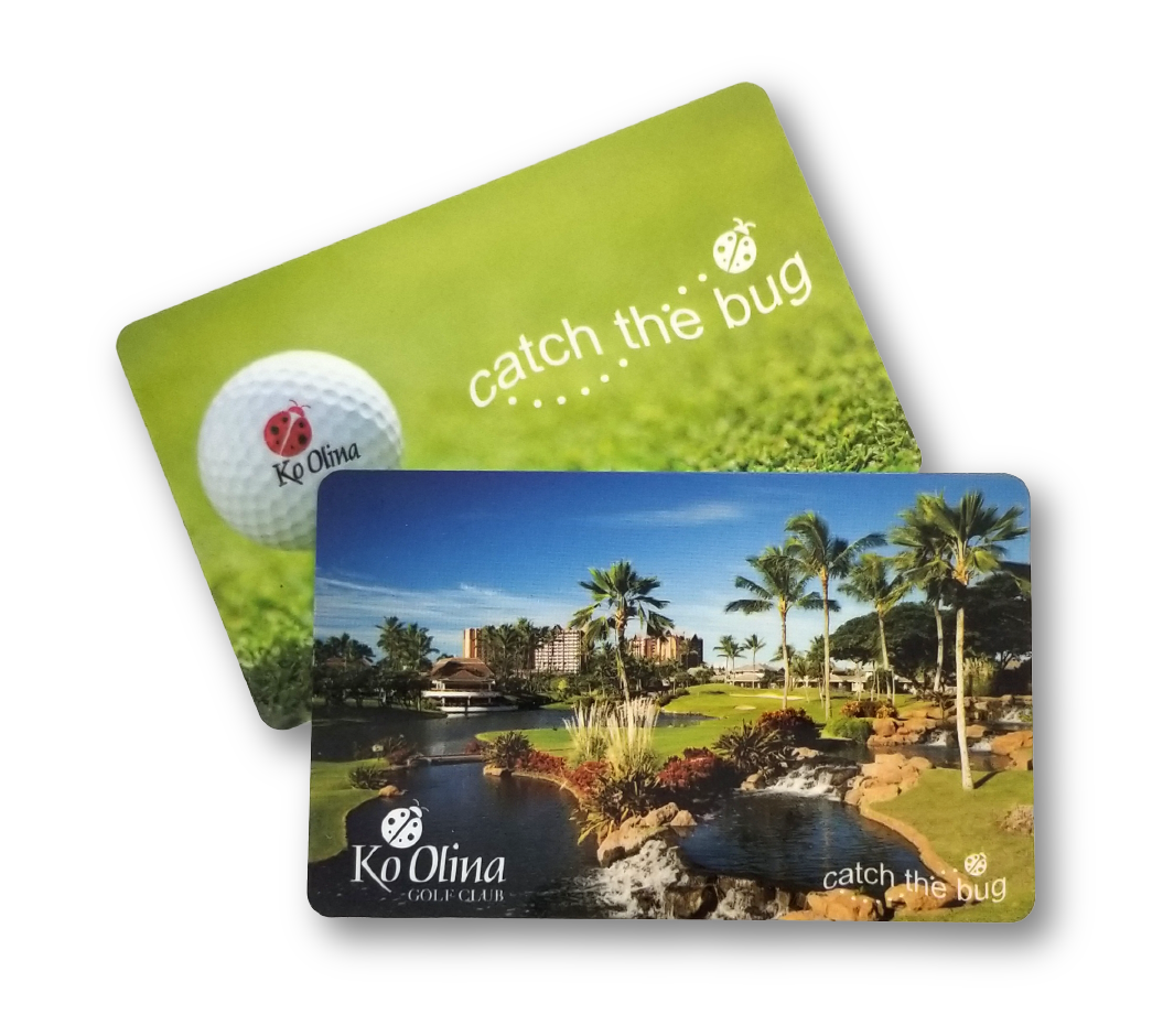KO OLINA GOLF CLUB GIFT CARD (ACTUAL CARD) Ko Olina Golf Club