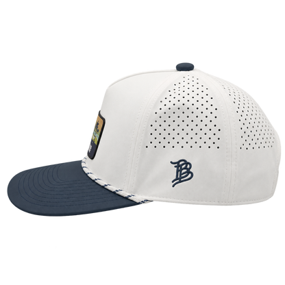 Ko Olina Branded Bills Curved 5-Panel 2-Tone Rope Tropical Cap