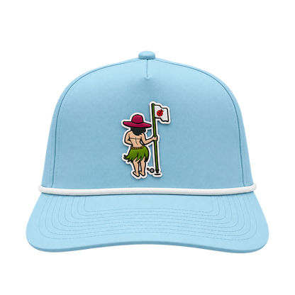 Ko Olina Branded Bills Curved Rope Hula Girl Cap