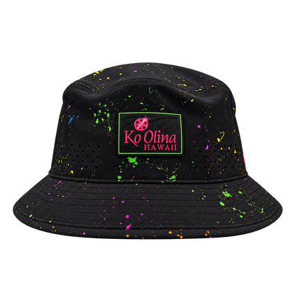 Ko Olina x Melin Caddy Neon Hydro Palm Patch Bucket Hat – Exclusive