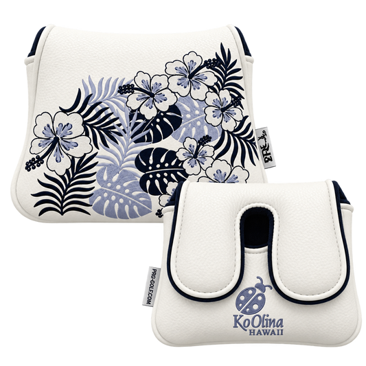 Ko Olina Hibiscus Elite Studio Center Mallet Putter Cover