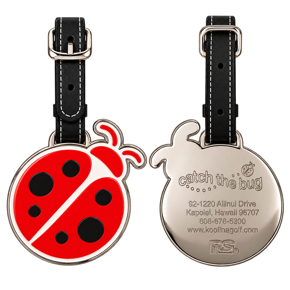 PRG x Ko Olina Custom Ladybug Formosa Golf Bag Tag