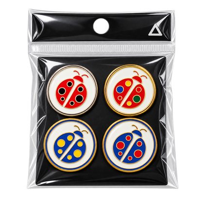 Ahead x Ko Olina Custom Ladybug Ball Marker Set – 4 Pack