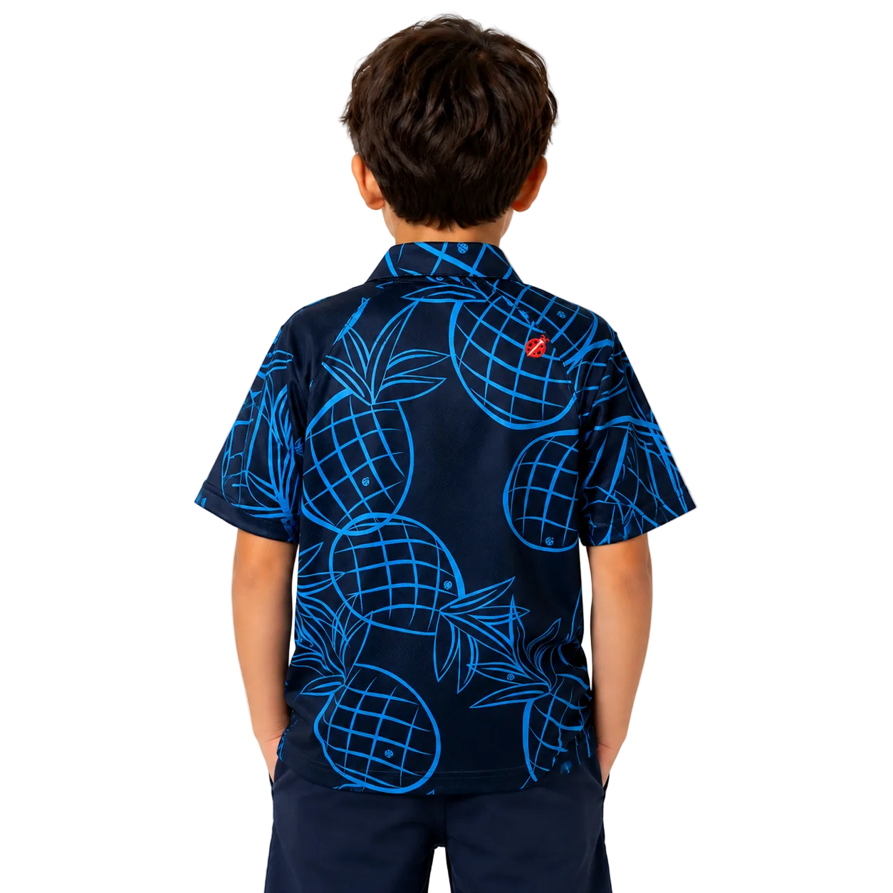 Ko Olina Kids Pineapple Performance Polo