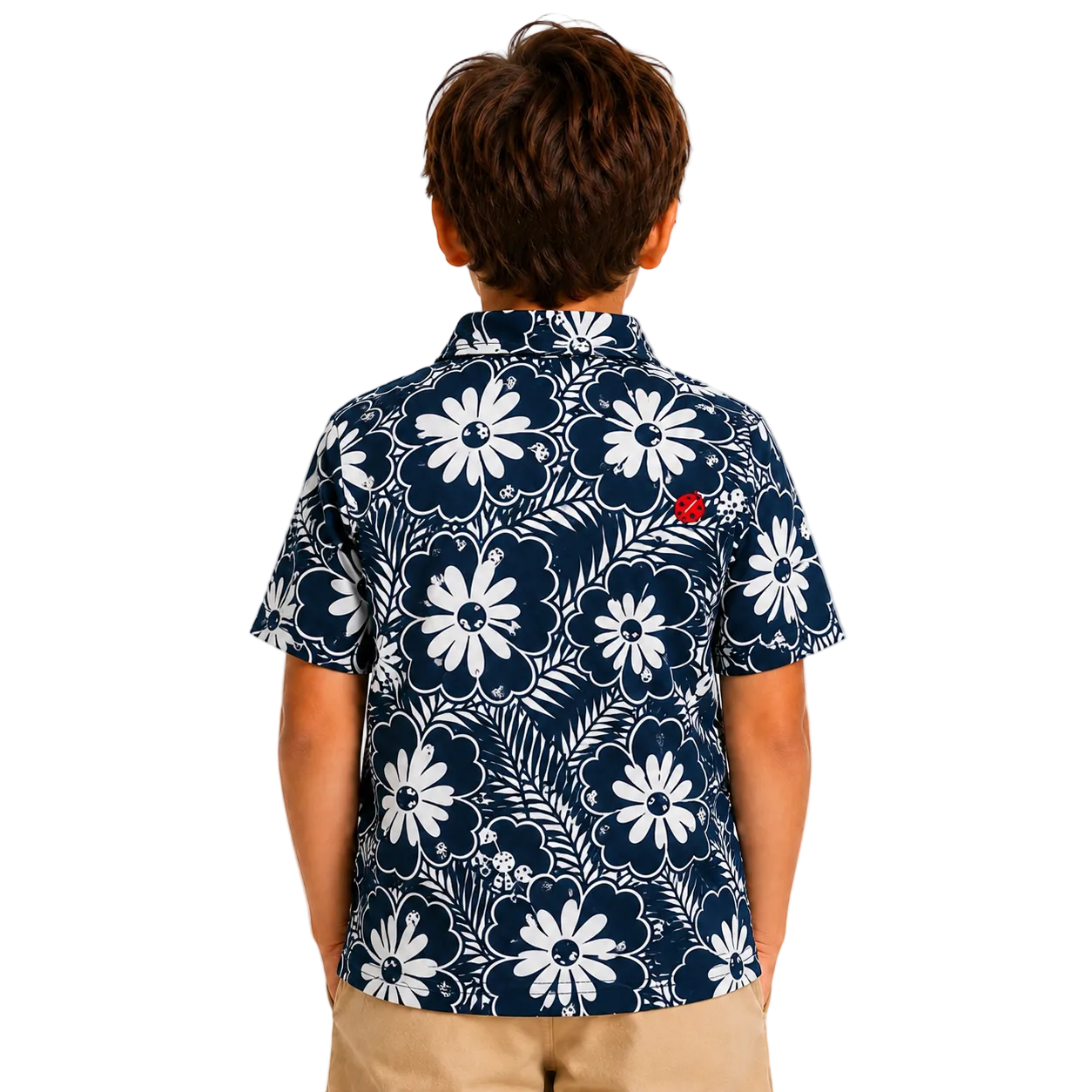 Ko Olina Kids Hibiscus Performance Polo