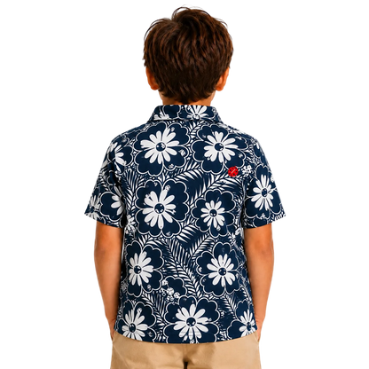 Ko Olina Kids Hibiscus Performance Polo