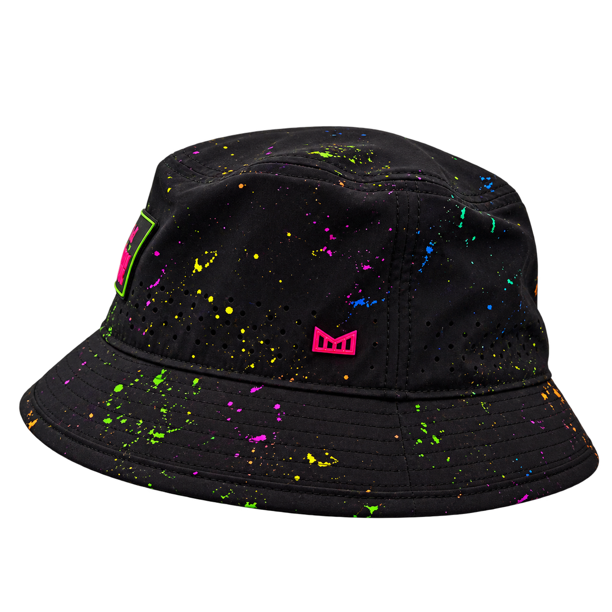 Ko Olina x Melin Caddy Neon Hydro Palm Patch Bucket Hat – Exclusive