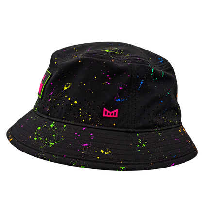 Ko Olina x Melin Caddy Neon Hydro Palm Patch Bucket Hat – Exclusive