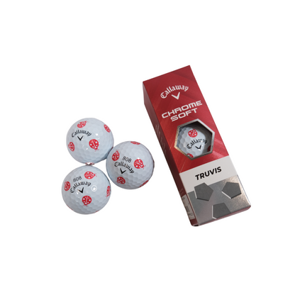 Callaway Truvis Ladybug Golf Ball