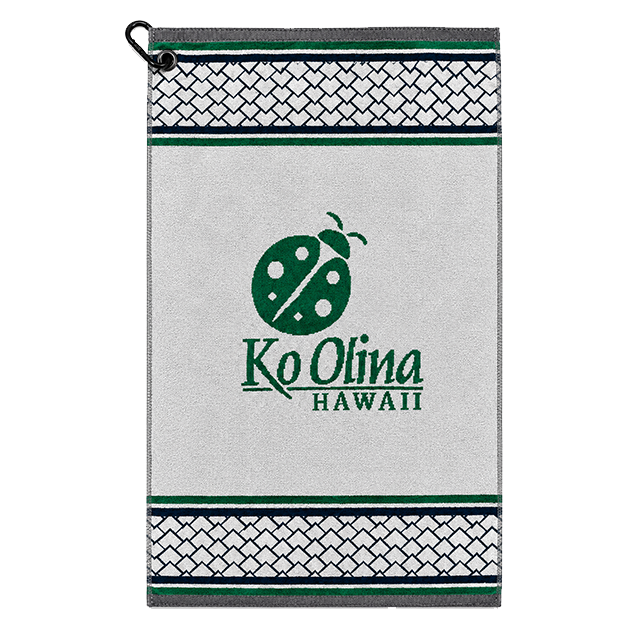 Ko Olina Lattice Edge Woven Golf Towel
