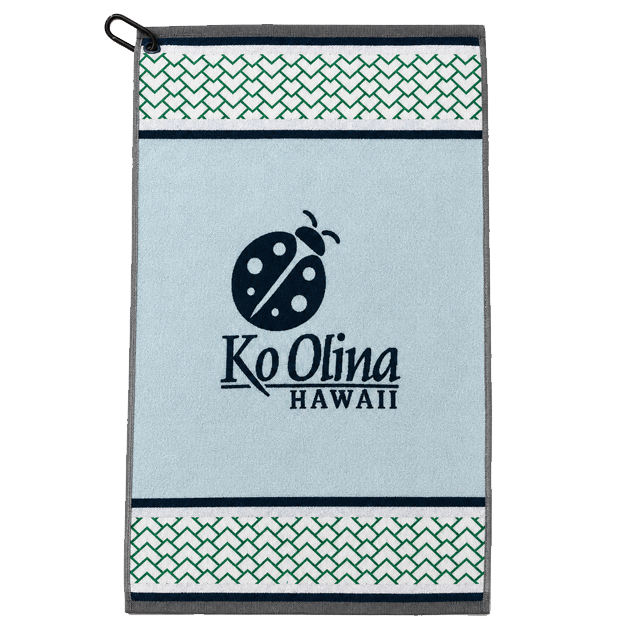 Ko Olina Lattice Edge Woven Golf Towel