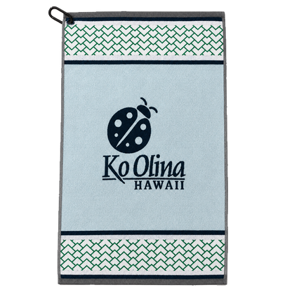 Ko Olina Lattice Edge Woven Golf Towel