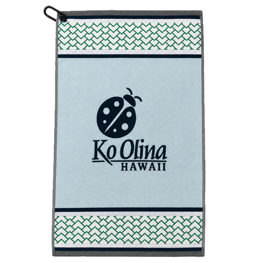 Ko Olina Lattice Edge Woven Golf Towel