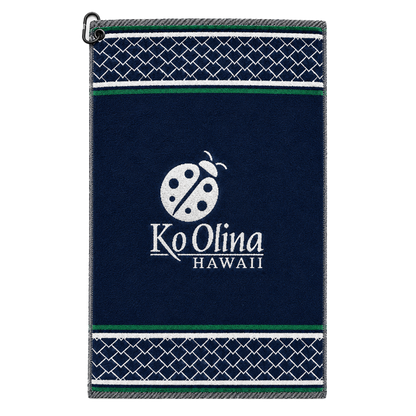 Ko Olina Lattice Edge Woven Golf Towel