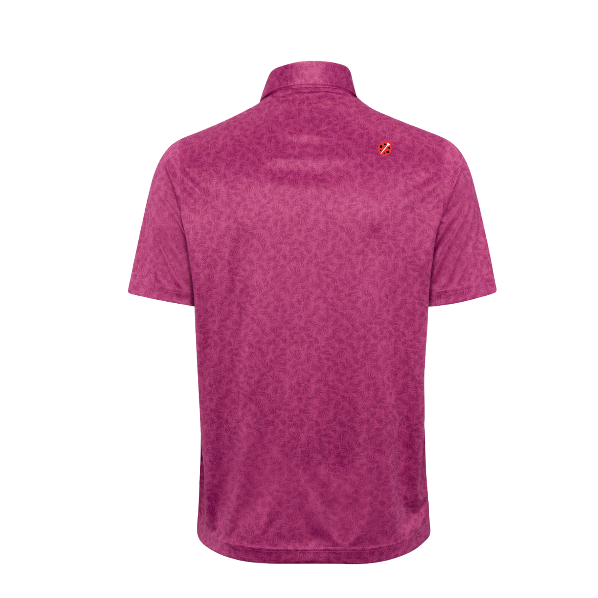 GREG NORMAN RYE GRASS POLO - MULBERRY